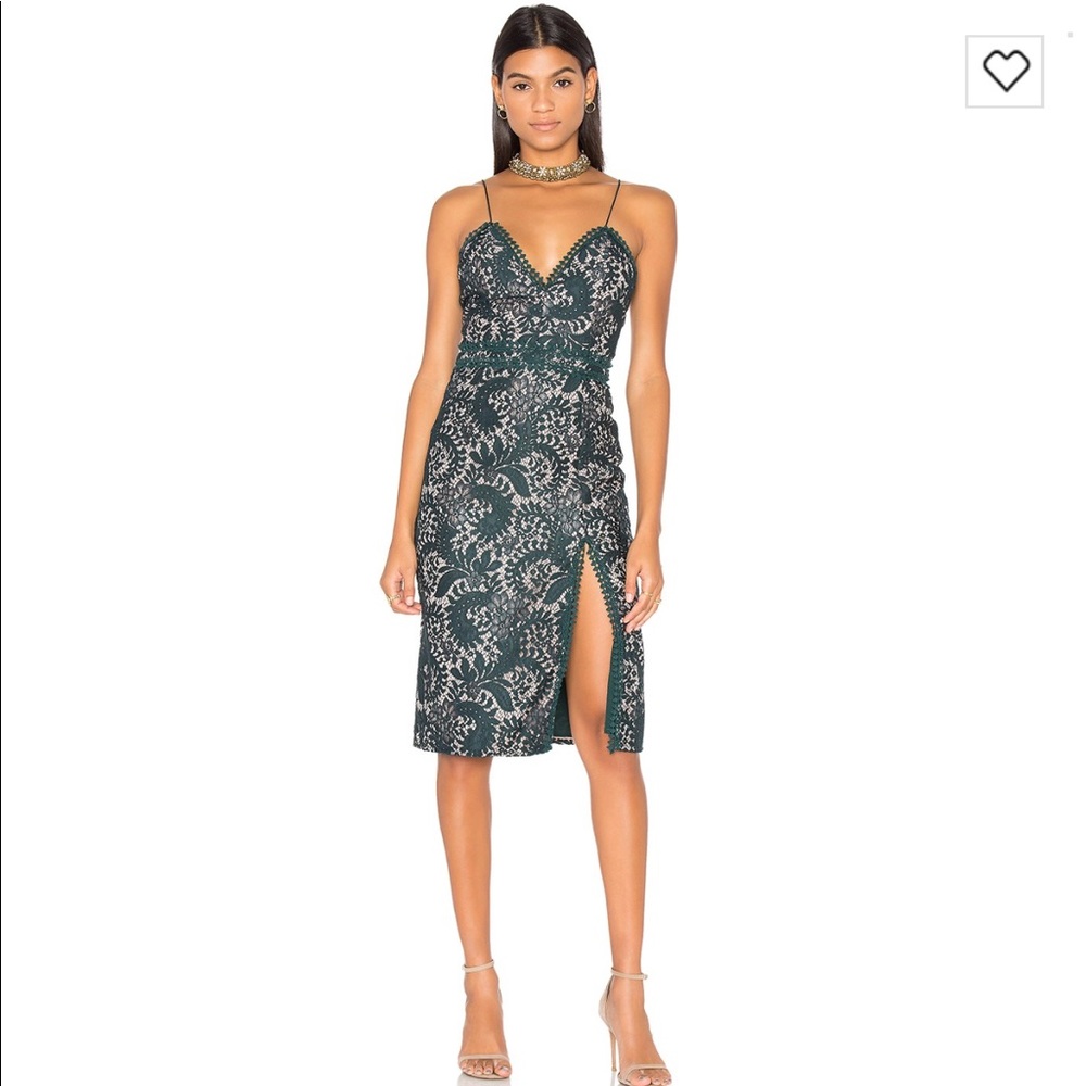 REVOLVE Stylestalker Davis Midi Dress in Peacock